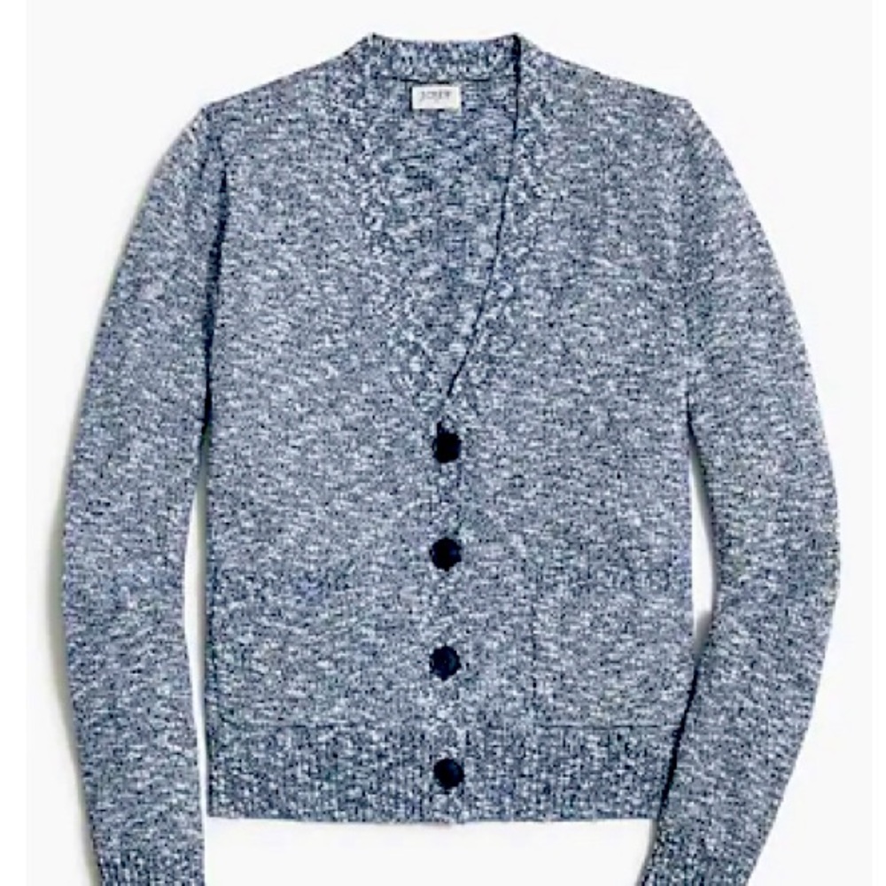 J Crew Factory beach cardigan m, size M, navy